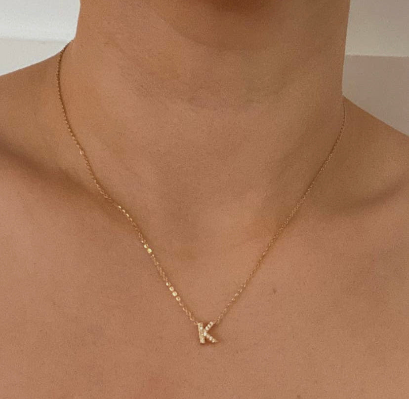 Mini Keepsake Initial Necklace