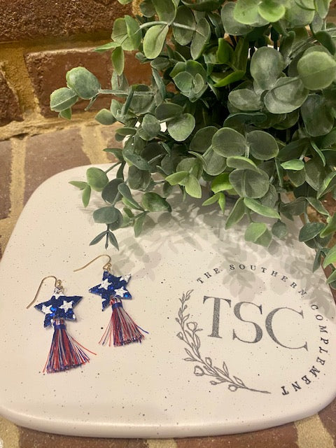 Star Tassel Earring