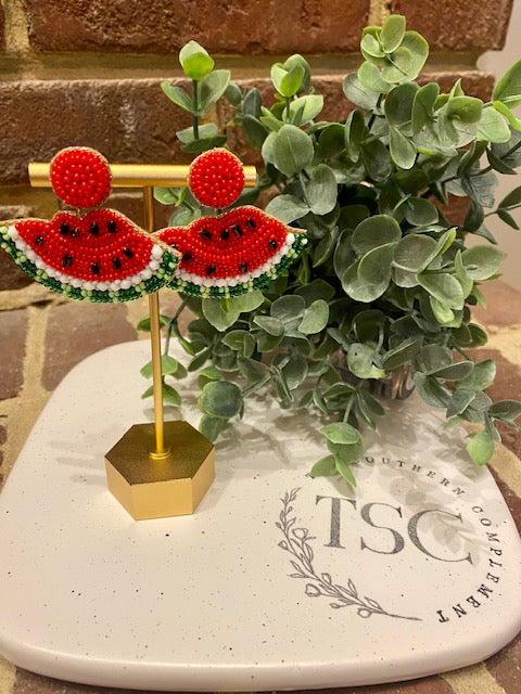 Watermelon Earrings