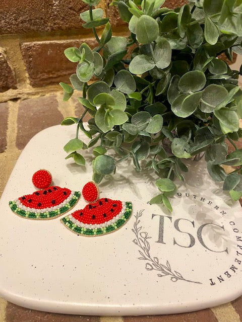 Watermelon Earrings