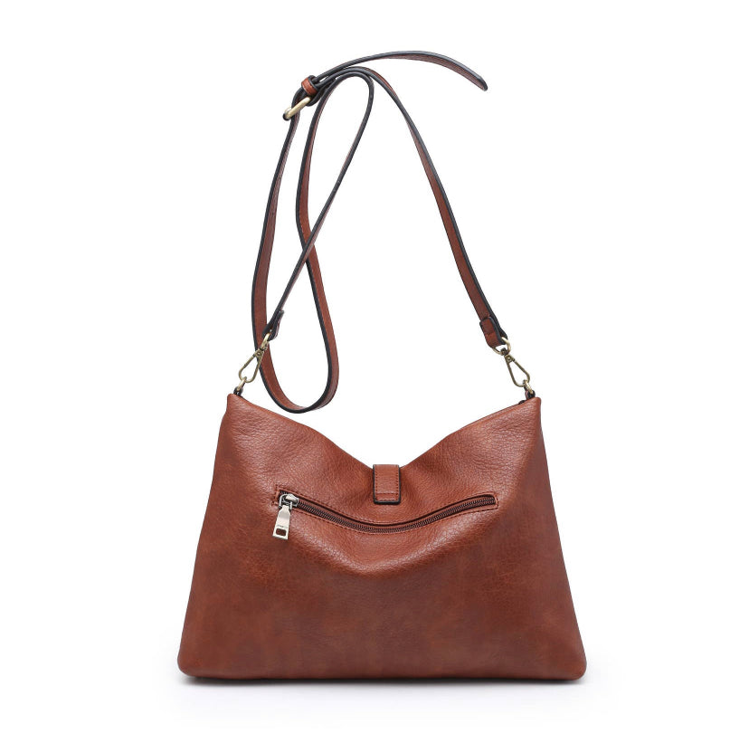 Marie Crossbody w/ Grommet Detail