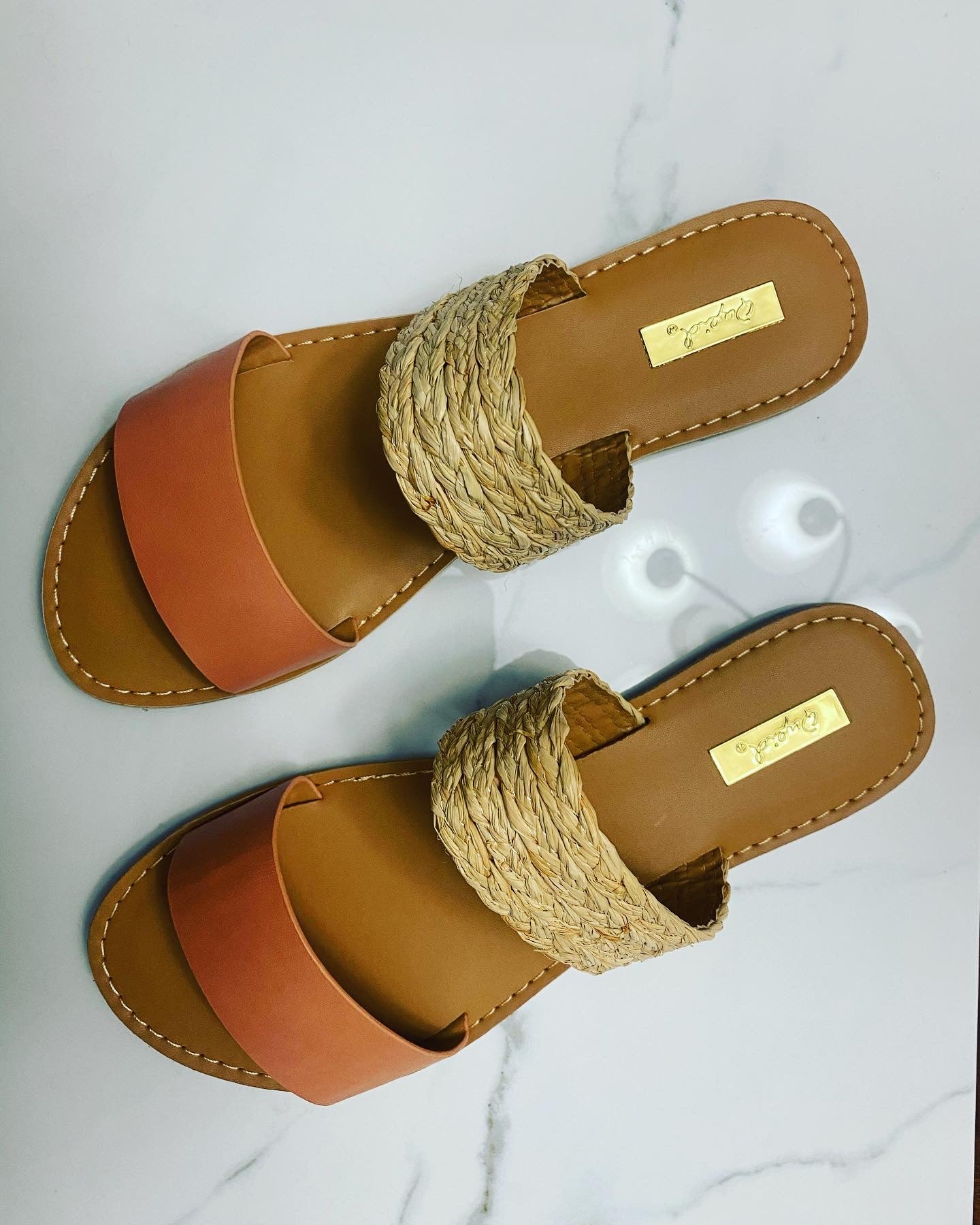 Two Tone Sandals