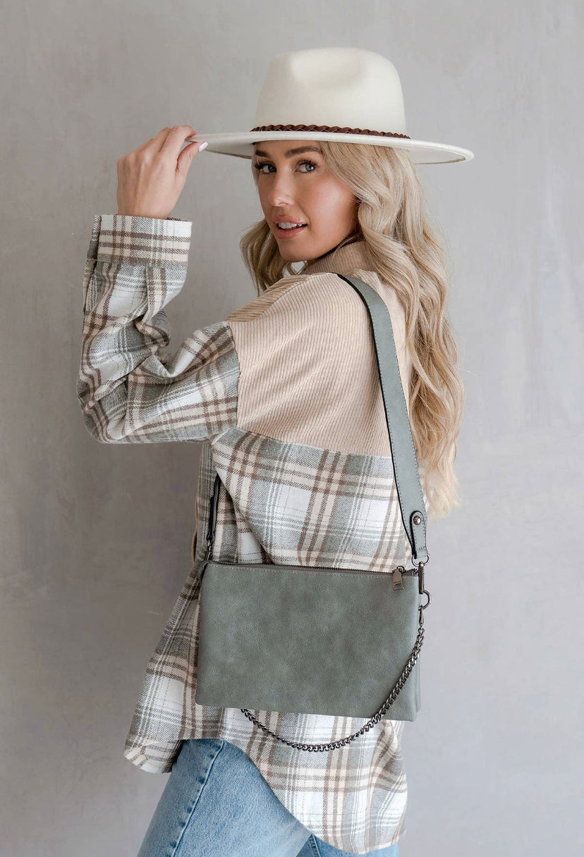 Izzy Crossbody w/ Chain Strap