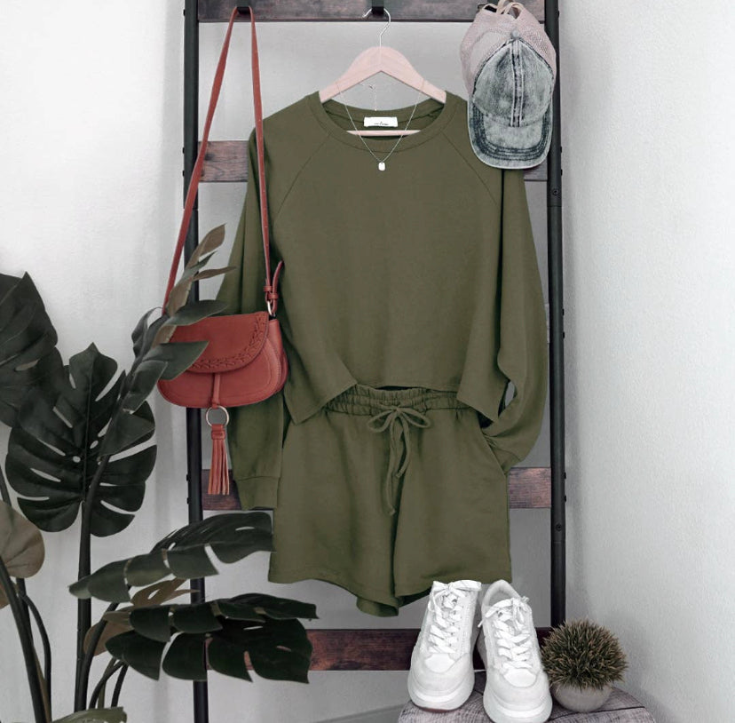 French Terry Top and Shorts