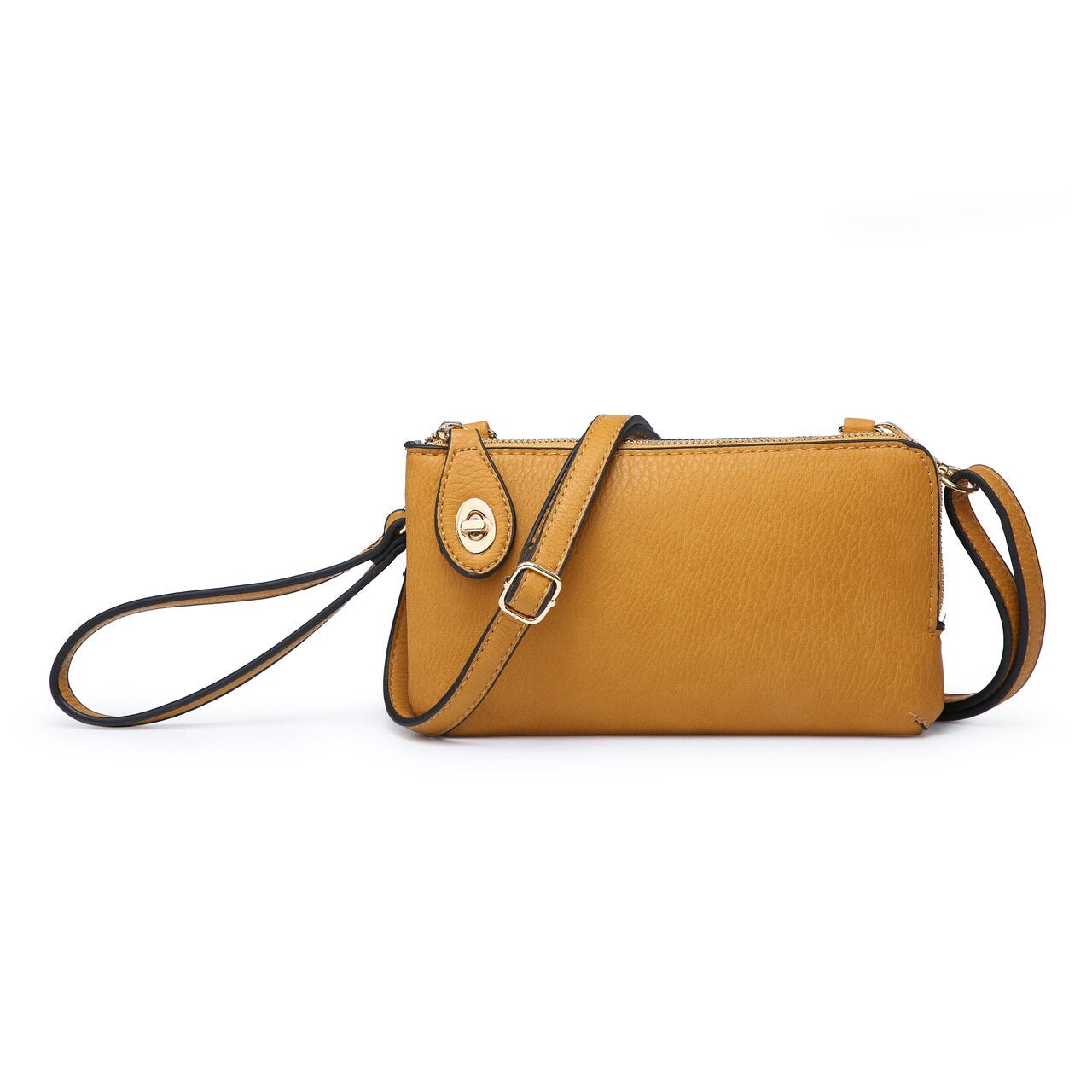 Kendall Crossbody/Wristlet w/ Twist Lock Closure