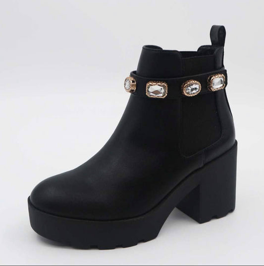 Studded Chelsea Boots